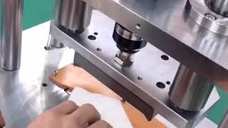 Face mask edge sealing machine