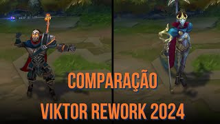 O Rework do Viktor Mudou Tudo? Novo vs OLD Comparação | League of Legends