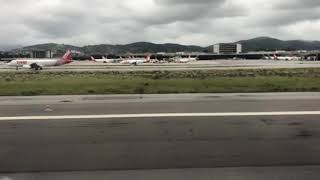 Taking Off From  Guarulhos (GRU) Airport São Paulo, Brazil