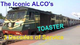 Journey ALCO Diesel Locomotives in Indian Railways WDM2 WDM3A WDM3D