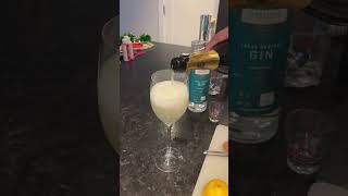 French 75 with Crosscut distillery gin