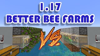 Making A Better Bee Farm With Flowering Azalea Leaves | Minecraft 1.17