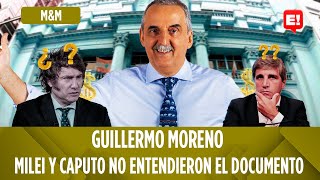 M&M | GUILLERMO MORENO Y DIEGO MORANZONI | CRISTIAN VIDAL | LA ARGENTINA EN DEPRESIÓN ECONÓMICA