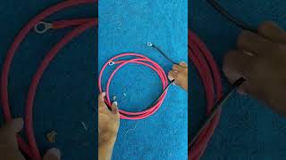 Kabel Aki 2 × 10mm² merah hitam #pltsmurah #plts #pltssederhana