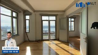 BEYOĞLU - ŞİŞHANE / HALİÇ APT. 220 M2, 5+1, KİRALIK OFİS