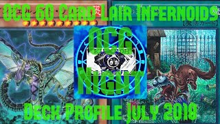 3rd Place OCG 60 Card Lair Infernoids Deck Profile July 2018 by Josh Ellamar