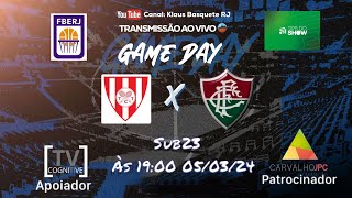 AO VIVO | Jogo de Basquete | Tijuca TC x Fluminense sub23 do CEMB da @FBERJPLAY