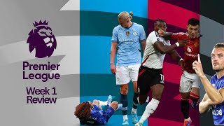 Week 1 of 38 - Premier League Review #premierleague #premierleagueprediction