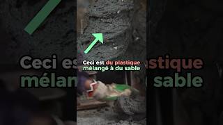 Ceci est du plastique mélangé à du sable ! #innovation