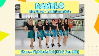 DAMELO | Line Dance - Low Intermediate | Choreo : Pipit Noviantini (INA) & Tono (INA)