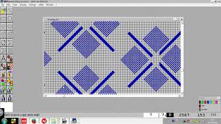 Circular Knitting/create expansion for a selected jacquard pattern