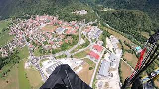 Slovenia Kobarid paragliding