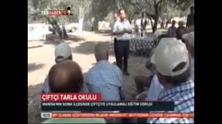 Soma'da Çiftçi Tarla Okulu Eğitimleri TRT HABER' de...