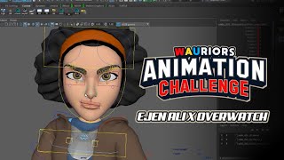 WAUriors Animation Challenge Episode 3 - Ejen Ali x Overwatch