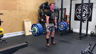 1/26/18 Deadlift 340x4 @8.5 ws 3/5