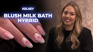 Blush Milk Bath Hybrid Nail E-workshop met Kelsey