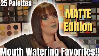 My Favorite MATTE Shades in My Favorite Palettes | PART 2 | Let's have a Swatch party!