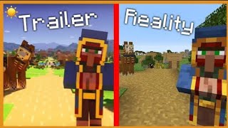 Minecraft Trailer VS Reality | #minecraft #short #shorts Minecraft Funny videos 😂 #shortbeta #funny