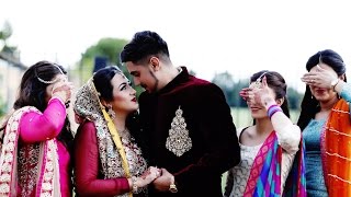 Adnan & Minahil's Mehndi fun in London 2015 - Pakistani Mehndi