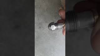 Spring loaded nozzle