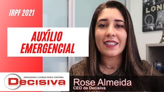 IRPF 2021 - AUXÍLIO EMERGENCIAL