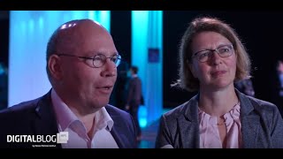 Dr. Wolfgang Faisst und Susanne Boll - Digitalgipfel 2019