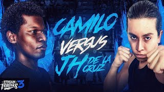 JH DE LA CRUZ VS CAMILO SANCHEZ !! QUE BENDICION DE PELEA