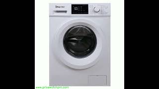 Magic Chef 24 in. 2.7 cu. ft. Front Load Compact Washer in White