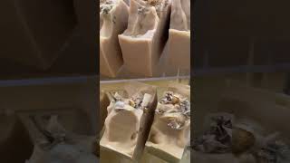 ￼ making cold pressed goat milk soap fills me with joy ￼