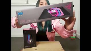 ~Brand New~ D.Va Razer Mouse + Mousepad UNBOXING