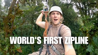 Trying the World's First Zipline | Monteverde Cloud Forest, Costa Rica