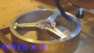 Homemade DIY CNC, VIP Project, Lateral Grooves CNC milling, episode #10