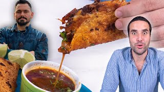 QUESA TACOS DE BIRRIA DE RES CON CONSOMÉ ESTILO LA CAPITAL - La Cooquette