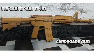 How to make CARDBOARD M4A1 Gun || Diy Cardboard gun