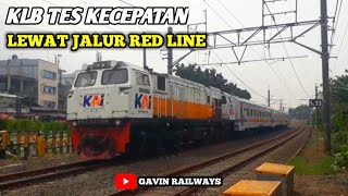 CEGAT KLB TES KECEPATAN LEWAT JALUR RED LINE😱