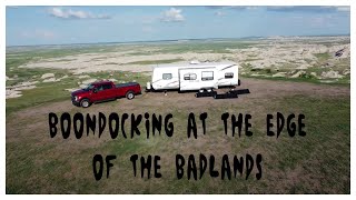 Camping On The Edge Of The Badlands - Our Favorite Spot!