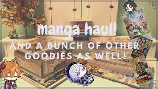 manga haul! 🍂 and a bunch of anime goodies