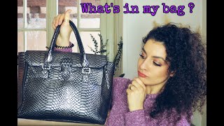 WHAT'S IN MY BAG ? Je vous montre tout mon bordel ! 😅