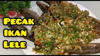 Menu sederhana yg bikin nambah nafsu makan karena terlalu nikmat "Pecak Ikan Lele',wajib coba!#ikan