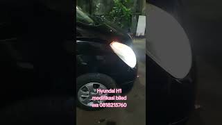 hyundai H1i modifikasi lampu depan