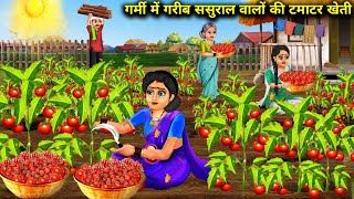 गर्मी में गरीब ससुराल वालों की टमाटर खेती|Sasural Walo Ki Tamatar Kheti|Abundance Sas Bahu Chik Chik