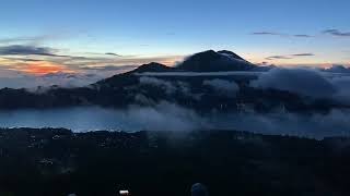 Mount Batur Volcano 🌋 |Timelapse|Watch Till End #timelapse #volcano #baliindonesia #trekking #top