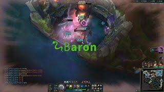 🐍 How to sneak baron with a snek 🐍.  CassiOPeia #shorts #leagueoflegends