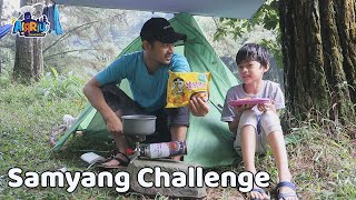 Samyang Challenge di Gunung