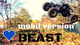 LOSI ROCK REY 1:10 - MODIFY RC ROCK RACER - jumping BEAST (mobil version)