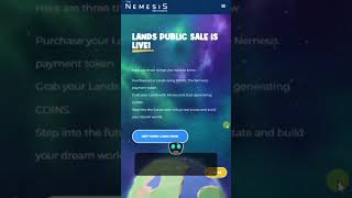 How to buy a Land on The Nemesis (IOS & Android)