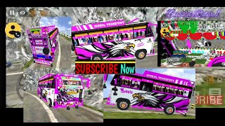 New mini bus livery full modify livery mini bus for Bussid mod download now please subscribe