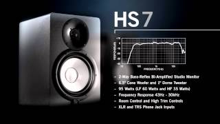 Yamaha Powered Studio Monitor Speaker new "HS Series"