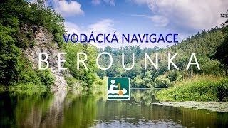 Vodácká navigace - Berounka - jez Podkrašovský mlýn ( ř.km 93,3 )