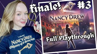 Nancy Drew: The Mystery of the Seven Keys FULL PLAYTHROUGH [Episode 3 FINALE]